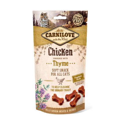 Carnilove Cat - Soft Snack - Chicken with Thyme 6x50g (Carnilove)