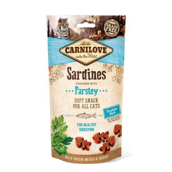 Carnilove Cat - Soft Snack - Sardine with Parsley 50g (Carnilove)