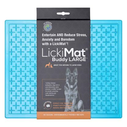 LickiMat Buddy Large Leckmatte Türkis (Innovative Pet Products)