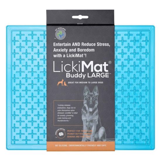 LickiMat Buddy Large Leckmatte Türkis (Innovative Pet Products)