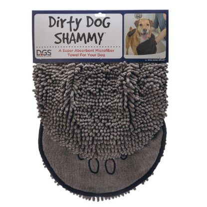 Dirty Dog Shammy saugstarkes Hundehandtuch 80x35cm grau (Karlie)