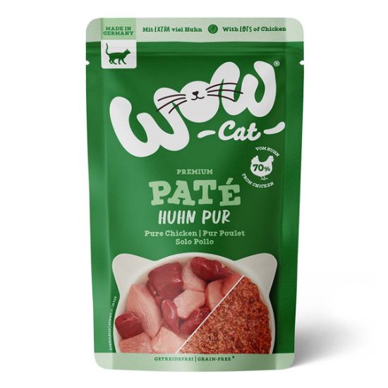 WOW CAT Adult Huhn Pur 12x125g (WOW! Cat)