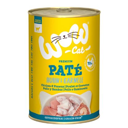 WOW CAT Adult Huhn & Garnelen 6x400g (WOW! Cat)