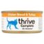 Thrive Cat Complete 12x75g Hühnerbrust und Truthahn (Thrive)
