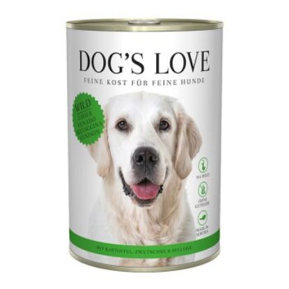 DOG'S LOVE Adult Classic 6x400g Wild mit Kartoffel und Zwetschge (Dog's Love)