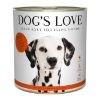 DOG'S LOVE Adult Classic 6x800g Rind mit Apfel und Spinat (Dog's Love)
