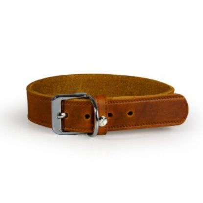 Das Lederband Halsband Weinheim maroon 27 cm, 1,2 cm (Das Lederband)