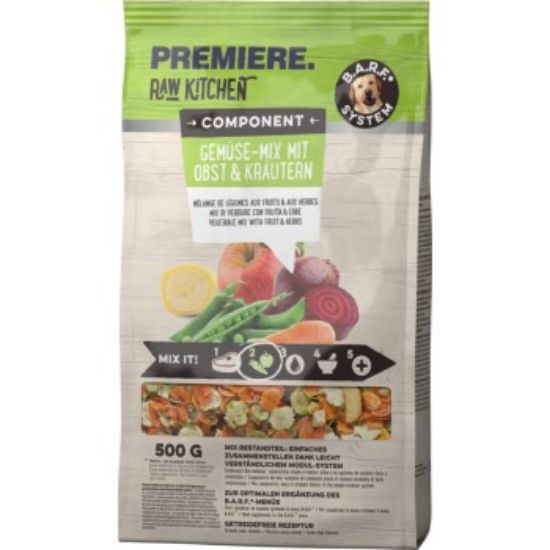 PREMIERE RAW KITCHEN Gemüse-Mix mit Obst & Kräutern 500g (Premiere)
