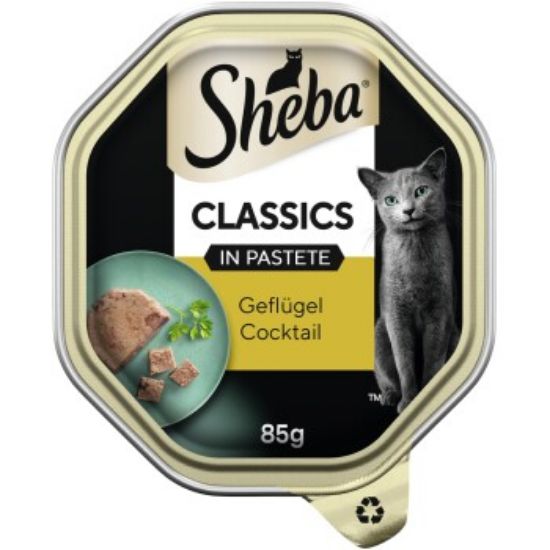 Sheba Classics in Pastete 22x85g Geflügel Cocktail (Sheba)
