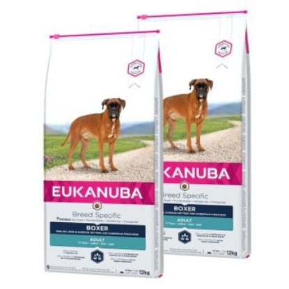 EUKANUBA Trockenfutter Hund Breed Specific Boxer Adult 2x12 kg (EUKANUBA)