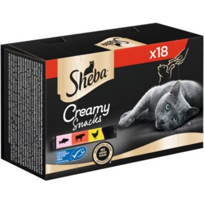 Sheba Creamy Snacks Multipack 18x12g (Sheba)