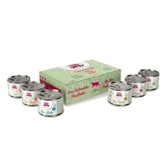 KatzenLiebe Bio-Mixpaket 6x200g (KatzenLiebe)