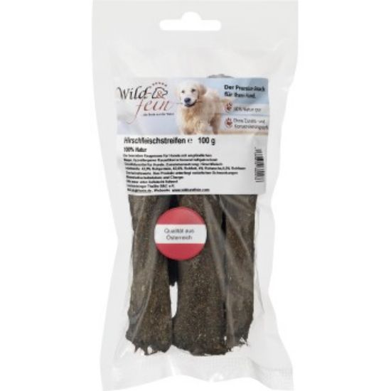 Wild & Fein Fleischstreifen vom Hirsch 100 g (Wild & Fein)