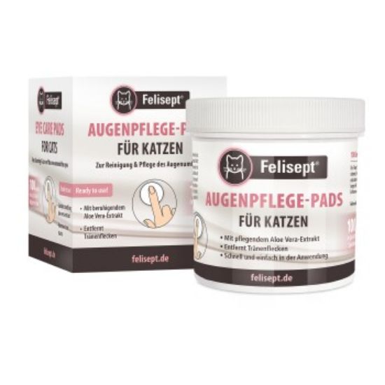 Felisept Augenpflege-Pads für Katzen 100 Stück (Felisept)