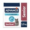 ADVANCE Sterilized - Kroketten für sterilisierte Katzen Senior mit Huhn und Gerste 1,5kg (Advance)