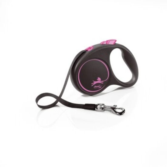 Flexi Black Design Gurt pink S, 5 m, 15 kg (Flexi)