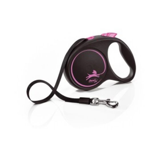 Flexi Black Design Gurt pink M, 5 m, 25 kg (Flexi)