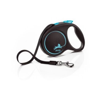 Flexi Black Design Gurt blau M, 5 m, 25 kg (Flexi)