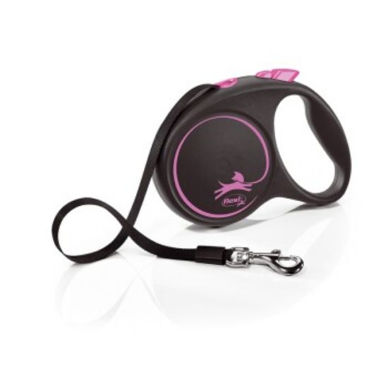 Flexi Black Design Gurt pink L, 5 m, 50 kg (Flexi)
