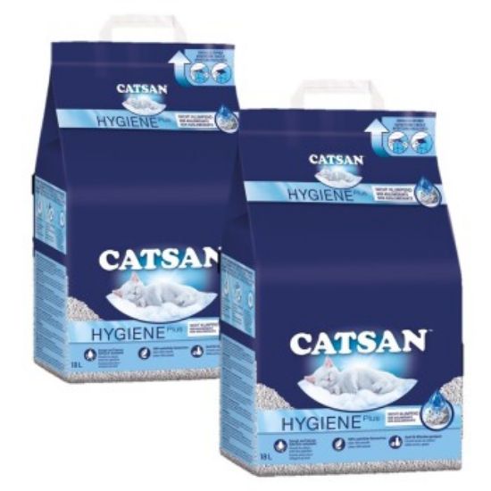 CATSAN Hygiene Plus Streu 2x18 l (CATSAN)
