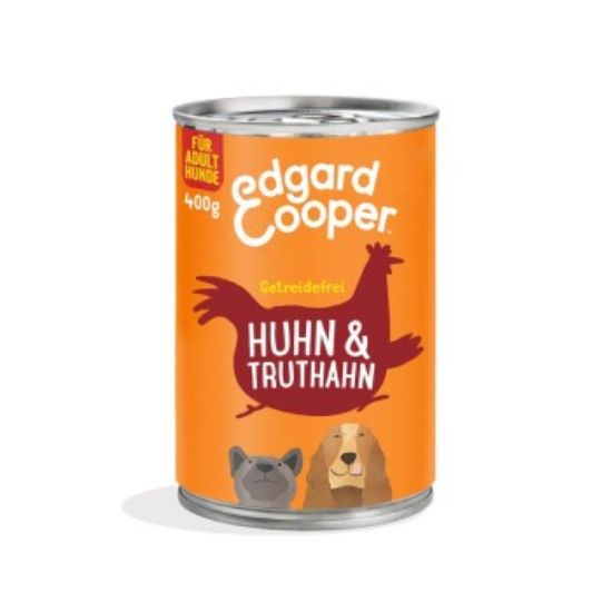Edgard & Cooper Adult 6x400g Huhn und Truthahn (Edgard & Cooper)