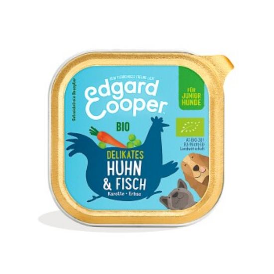 Edgard & Cooper Adult Bio 17x100g Delikates Huhn und Fisch (Edgard & Cooper)