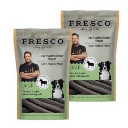 FRESCO M.Rütter Riegel 2x100g Echt-Fleisch Pferd (FRESCO)