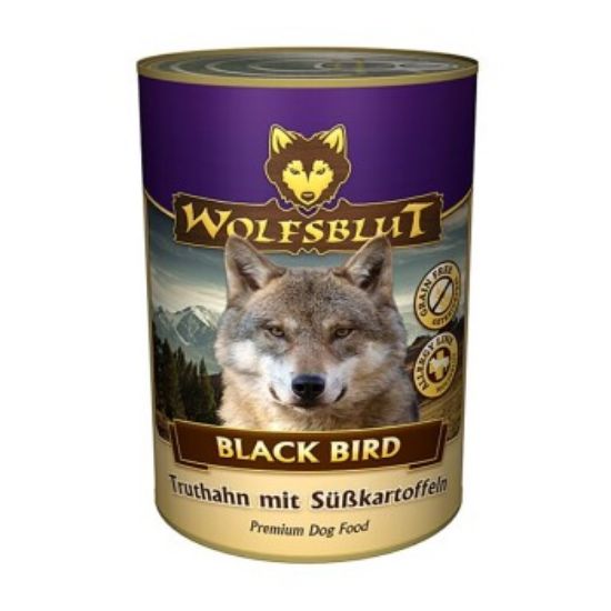 WOLFSBLUT Adult Black Bird - Truthahn mit Süßkartoffeln - 6x395g (Wolfsblut)