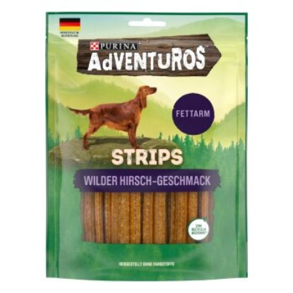 Adventuros Strips fettarm Hirsch 6x90g (AdVENTuROS)