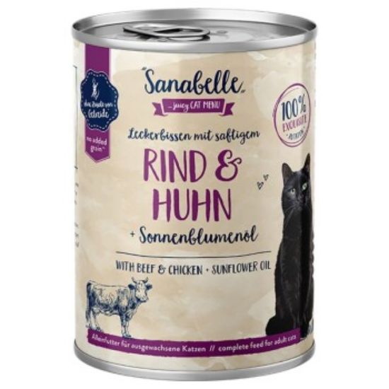 Sanabelle 6x400g Rind und Huhn (Sanabelle)