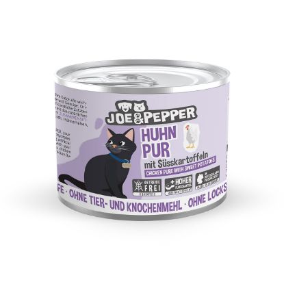 Joe & Pepper Cat Huhn pur mit Süßkartoffeln 6x200g (Joe & Pepper)
