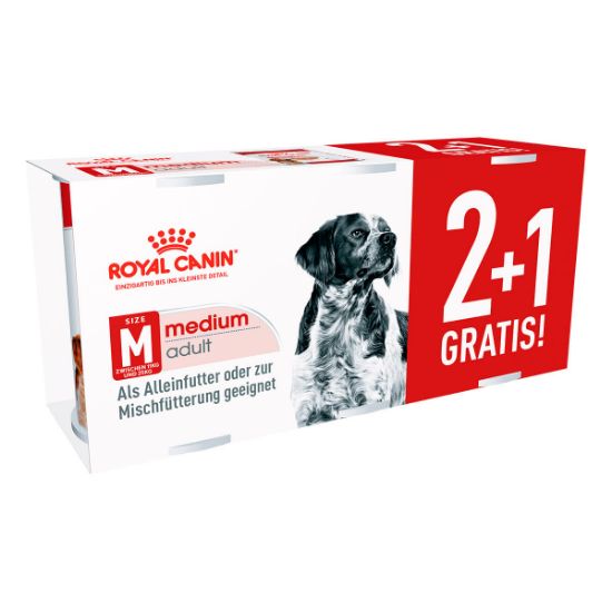 Royal Canin 2+1 gratis SHN Medium Adult Loaf 410g (Royal Canin)