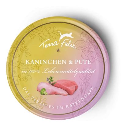 Terra Felis Kaninchen & Pute 12x80g (Terra Felis)