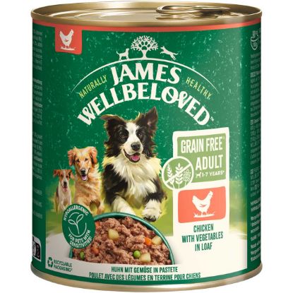 JAMES WELLBELOVED Adult Huhn Pastete 6x800 g (James Wellbeloved)