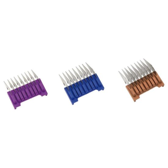 WAHL Edelstahl Aufschiebekamm-Set (Wahl)