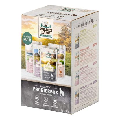 Wildes Land 4er Pouch Probierbox 4x100 g (WILDES LAND)