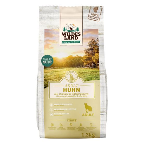 Wildes Land Adult Huhn 4x1,2 kg (WILDES LAND)