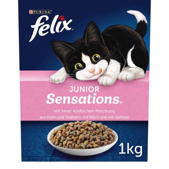 FELIX Junior Sensations Trockenfutter 1 kg (Felix)