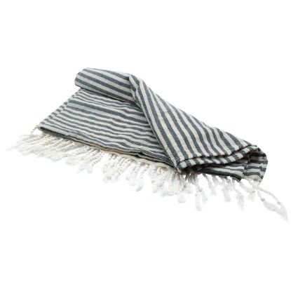 Croci Haustierhandtuch Shabby Blau 100x70 cm (Croci)