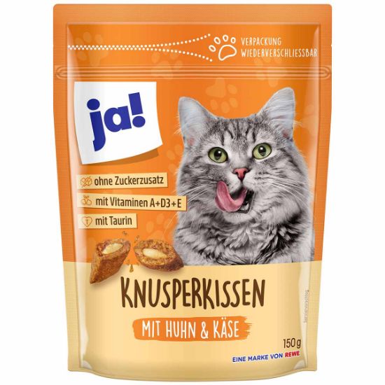 ja! Knusperkissen Huhn & Käse 150g (ja)