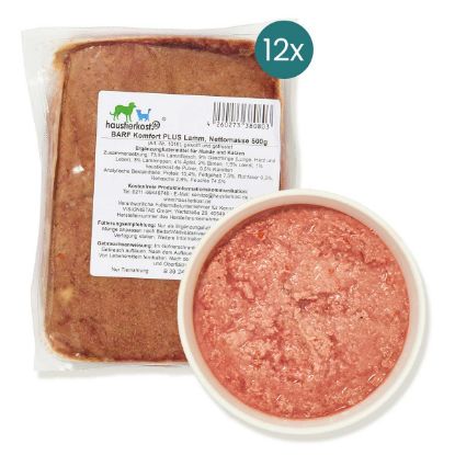 Haustierkost BARF Komfort PLUS Lamm 12x500 g (haustierkost)
