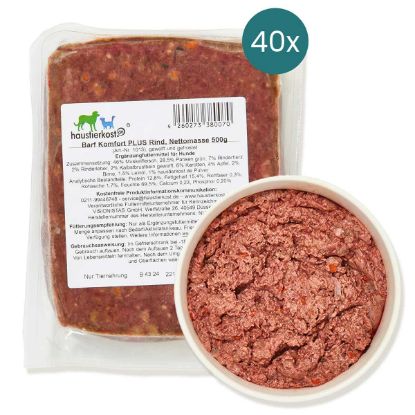 Haustierkost BARF Komfort PLUS Rind 40x500 g (haustierkost)