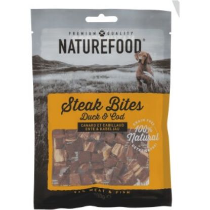 NATUREFOOD Steak Bites 3x100g Ente (NATUREFOOD)
