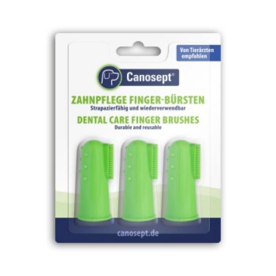 Canosept 3x Zahnpflege Finger-Bürsten (Canosept)