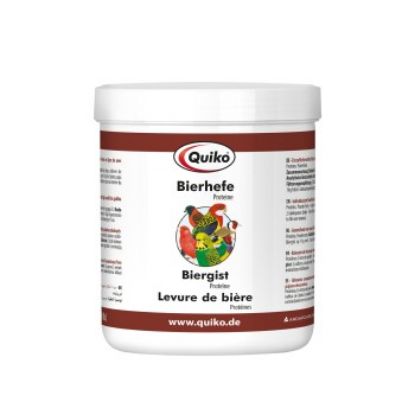 Quiko Bierhefe 400g: Eiweißreiche Ergänzung zum täglichen Futter für Ziervögel (Quiko)
