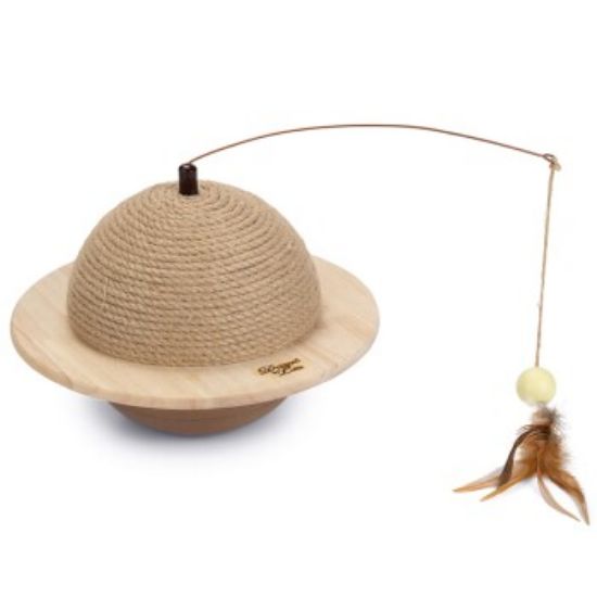 Designed by Lotte DBL Kratzball Wiggly Holz (Designed by Lotte)