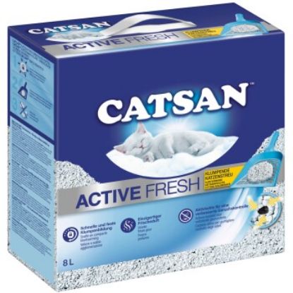 CATSAN Active Fresh Klumpstreu 2x8 l (CATSAN)