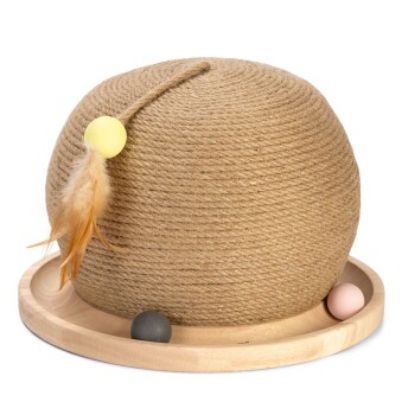 Designed by Lotte DBL Kratz- und Spielball Holz (Designed by Lotte)