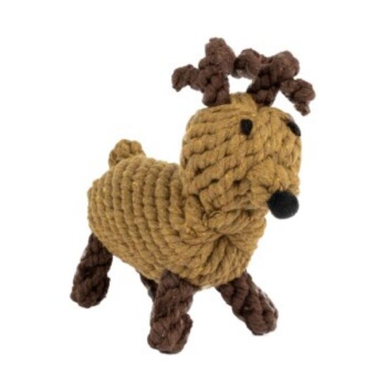 Paw Care Harry Barker Rentier-Spielzeug mit Seil (Paw Care)