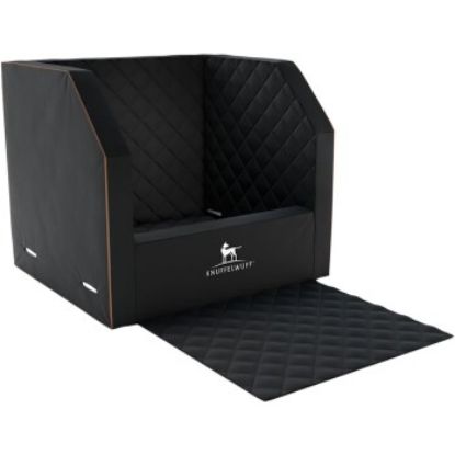 Knuffelwuff Autositz Cargo für den Vordersitz schwarz L (Knuffelwuff)